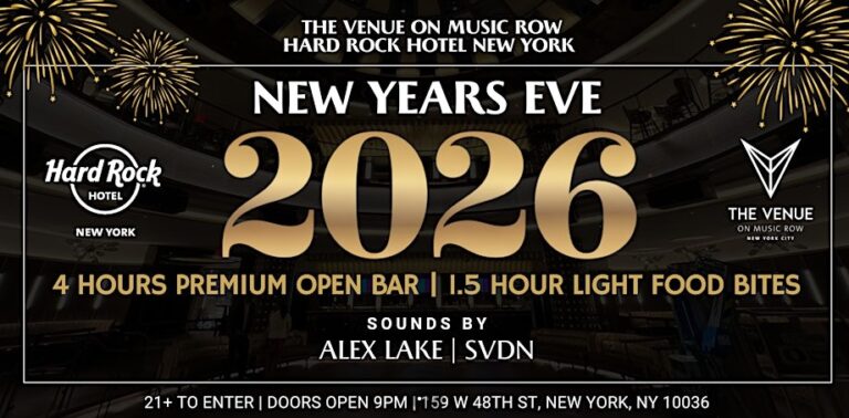 New Year’s Eve 2026 at Hard Rock Live Biloxi